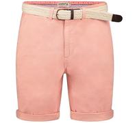 Canadian Peak Plageak Bermuda Homme Chino Coton Elasthanne Short Été Léger Confort Ceinture Incluse Poches Avant Arrière Style Élégant Décontracté Mode Casual Fit