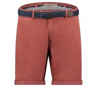 Canadian Peak Plageak Bermuda Homme Chino Coton Elasthanne Short Été Léger Confort Ceinture Incluse Poches Avant Arrière Style Élégant Décontracté Mode Casual Fit