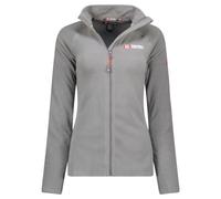 Canadian Peak Tugeak FZ Lady - Polaire Fine Femme Chaude Fermeture Zip - Veste Automne Hiver Printemps Chaud Femmes - Longues Manches Vetement Pull Fourrure Doux Confort (Gris Fonce S)