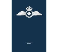 Canadian Pilot Notebook: Sic Itur Ad Astra | Notebook Gift for Pilots, Families & Retirement