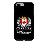 Canadian Princess Canada Flag Proud Canadian Girl Coque pour iPhone 7 Plus/8 Plus