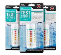 CANADIAN SPA CO. 3 in 1 Pool Test Strips for Hot Tub, 150 pcs, Bandes de test de l'eau pour le chlore, le pH et l'alcalinité