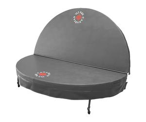 CANADIAN SPA CO. Bâche de Piscine Ronde Ø 203 cm, Gris, bâche Isolante pour Hot Tub, bâche de Piscine imperméable et résistante aux UV