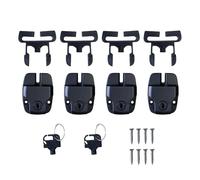 CANADIAN SPA CO. Clips de Couverture pour Spa, Jeu de 4 Clips de Couverture verrouillables, Remplacement de couvertures de Hot-Tub, 2 clés et matériel de Fixation Inclus