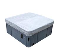 CANADIAN SPA CO. Cover Guard, bâche de protection pour couvertures isolantes, 2 x 2 x 0,3 m, couverture de protection en polyéthylène tissé, protection contre les rayons UV, le vent et les intempéries