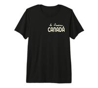 Canadienne Amérique Latine Espagnol Canada T-Shirt Haut de Gamme