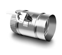 Canal 4, clapet de volume manuel avec douille, galvanisé, canal de flux d'air réglable, équilibre HVACAir pour HVAC, hotte aspirante, installation facile
