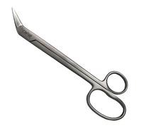 Canal Ciseaux à ongles avec long manche inoxydable, 18 cm