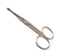 Canal Ciseaux à poils de nez droits nickelés, 10 cm