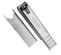 Canal Coupe-ongles avec bac collecteur nickelé, 8 cm 8 cm