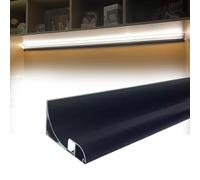 Canal de bande LED en aluminium avec couvercle diffuseur pour installation de moulage de couronne