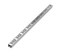 Canal de Drain Kits de drainage de tranchée inoxydable avec grille, canal de drainage en béton extérieur terrasse de piscine cour de jardin étroite gouttière de filtre linéaire(39.4x2.76x1.97in)