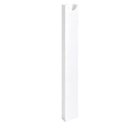 Canal de gestion des câbles - Organiseur de fils vertical magnétique sans perçage pour installation de bureau | Bande de passage de 37,8 cm avec cordon dissimulé, support pour chambre à coucher