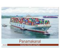 Canal de Panama - Entre l'Atlantique et le Pacifique, Version française (Calendrier mural 2026 DIN A3 portrait), Calendrier CALVENDO mensuel