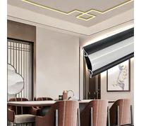 Canal d'éclairage indirect LED en aluminium, rail de moulage de couronne pour rondelle de plafond/mur, nouveau style chinois pour le salon
