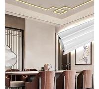 Canal d'éclairage indirect LED en aluminium, rail de moulage de couronne pour rondelle de plafond/mur, nouveau style chinois pour le salon