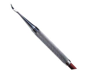 Canal Grattoir à tartre dentaire avec gomme blanchissante, 12 cm