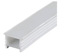 Canal LED linéaire, rail de canal néon pliable en silicone, système profil, tube diffuseur, 1 pièce, couvercle flexible, lumineux for intérieur et extérieur (sans bande)(1616-t,10meter)