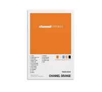 Canal Orange par Frank Ocean, que ce soit le fond du salon, le mur d'étude ou la chambre, ce poster peut instantanément devenir le point focal visuel s'intégrant parfaitement dans différents styles