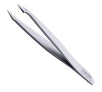 Canal Pince à cheveux, biseautée/pointue, satinée, inoxydable, 9 cm