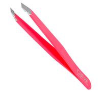 Canal Pince à cheveux, biseautée, satinée, inoxydable, 9 cm Rose