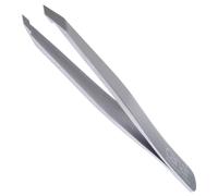 Canal Pince à cheveux, biseautée, satinée, inoxydable, 9 cm Satin