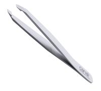 Canal Pince à cheveux, pointe ronde, satinée, inoxydable, 9 cm Satin