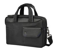 Canal Saint Martin 355685-33 Sacoche business pour homme ordinateur tablette ou netbook 10 pouces avec bandoulière - Porte document extensible - Serviette business - noir