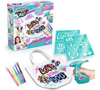 Canal Toys - Airbrush Art - Kit de Fashion Design Kit avec spray électronique, pochoirs et feutres - AIR 016