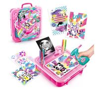 Canal Toys - Airbrush Art - Mallette D'activités Avec Spray Électronique, Pochoirs Et Feutres - Air 017