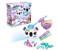 Canal Toys - Airbrush Plush - La Peluche Koala à Personnaliser pour Enfants de 6 Ans+ - Activité Manuelle - Idée Cadeau pour Customiser ta Peluche avec des Feutres - Recommence à l'Infini - OFG 273