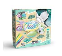 Canal Toys - Airbrush Plush - La Peluche Tortue à Personnaliser pour Enfants de 6 Ans+ - Activité Manuelle - Idée Cadeau pour Customiser ta Peluche avec des Feutres - Recommence à l'Infini - OFG 280