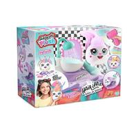Canal Toys - AirbrushPlush - Jouet Salon de Coiffure Hair'iffic - Lave, Coiffe et Décore ta Peluche à l'Infini - Idée Cadeau Enfant 6 Ans + - Loisir Créatif - 20 Accessoires + Pulvérisateur - AIR 044