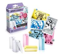 Canal Toys - Photo Creator - Appareil Photo Instantané Enfant avec 8 Rouleaux de Papier Thermique Sans BPA et 2 Planchettes d’Autocollants - Imprime 560 Photos - Appareil Inclus - 8 Ans + - CLK 016