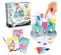 Canal Toys - Art Lab - Studio Peinture par Numéros - Kit Créatif DIY avec Fabrique de Couleurs, Jusqu'à 100 Nuances, 10 Posters, 2 Pinceaux et Palette - Loisir Créatif Enfant Dès 7 Ans - ART 025