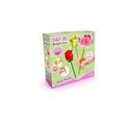 Canal Toys - BLOOM - Stylo Fleur à Construire - Pack de 3 - Rose, Lotus et Marguerite - Encre pailletée et parfumée - BLM 002