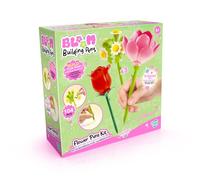 Canal Toys - Bloom - Stylo Fleur à Construire pour Enfants de 6 Ans+ - Pack de 3 - Rose, Lotus et Marguerite - Idée Cadeau - Encre pailletée et parfumée - BLM 002