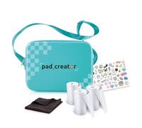 Canal Toys - CLK 033 Pad Creator - Housse de Transport pour Tablette créative à Impression instantanée - avec Rouleaux de Papier, Autocollants, Chiffon Microfibre et Film Protecteur