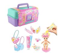Canal Toys - Creamy Deco Mallette d'activités - Customise Tes Supers Surpises - Idée Cadeau Enfant 6+ Ans - 1 Barette, 1 Baby Exclusif, des Portes Clefs - Activité Manuelle - BBY 003