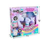 Canal Toys – Set figurines Style 4 Ever La Famille Licorne – Maman et 2 bébés à décorer