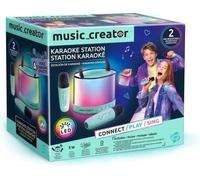 Canal Toys - Music Creator - Mini Station Karaoké - Enceinte lumineuse avec 2 microphones sans fil - INF 044