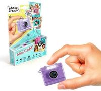 Canal Toys  Photo Creator  Appareil Photo et Vidéo Numérique Mini Cam'  Vintage - avec Porte-clé et Carte SD 1Go Incluse  CLK 06