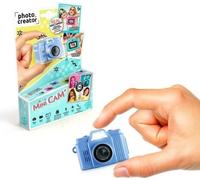 Canal Toys - Photo Creator - Appareil Photo Numérique Mini Cam' Bleu- Retro - Avec carte SD 1Go incluse