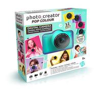 Canal Toys - Photo Creator - Appareil Photo Pop Numérique Turquoise pour Enfants de 8 Ans+ - Selfie & Caméra Vidéo - Idée Cadeau Tendance à Emporter Partout avec Soi - CLK 043