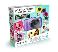 Canal Toys - Photo Creator - Appareil Photo Pop Numérique Violet pour Enfants de 8 Ans+ - Selfie & Caméra Vidéo - Idée Cadeau Tendance à Emporter Partout avec Soi - CLK 041