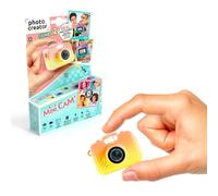 Canal Toys - Photo Creator - Mini Appareil Photo Enfant & Vidéo Numérique - Mini Caméra pour Créer des Souvenirs - Cadeau Enfant 8 Ans+ -14 Filtres- Flash+Micro - Format Voyage - CLK 071 Orange