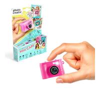 Canal Toys - Photo Creator - Mini Appareil Photo & Vidéo Numérique pour Enfants 8 Ans+ - Idée Cadeau pour Créer des Souvenirs avec tes Amis - Amuse Toi avec Les Filtres - CLK 061 Rose