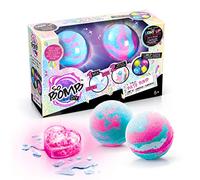 Canal Toys - So Bomb DIY - Coffret 2 Bombes de Bain Lumineuses à Fabriquer - Surprise qui s’Illumine dans le Bain - Activité Créative Enfant 6 Ans+ - Mélange Facile avec Eau et Moule Inclus - BBD 032