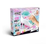 Canal Toys - So Bomb - Le Salon de Spa pour les Mains 3 en 1 - Idée Cadeau Manucure et pour Créer tes Bombes de Bains - Jouet Enfant DIY 6 Ans + - Loisir Créatif - 16 Boules de Bain - BBD 050