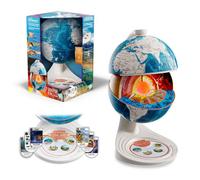 Canal Toys - Globe d'exploration interactif So Science COS 003 - 3D, cartes éducatives, quizz